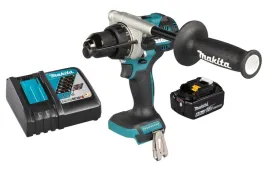 makita-aku-wiertarko-wkretarka-udarowa-18v-lxt-1x6ah-bl1860-dc18rc-dhp492z