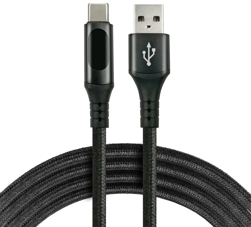 kabel-usb-a-usb-c-lcd-everactive-cbb-1cbl-100cm-3a-everactive