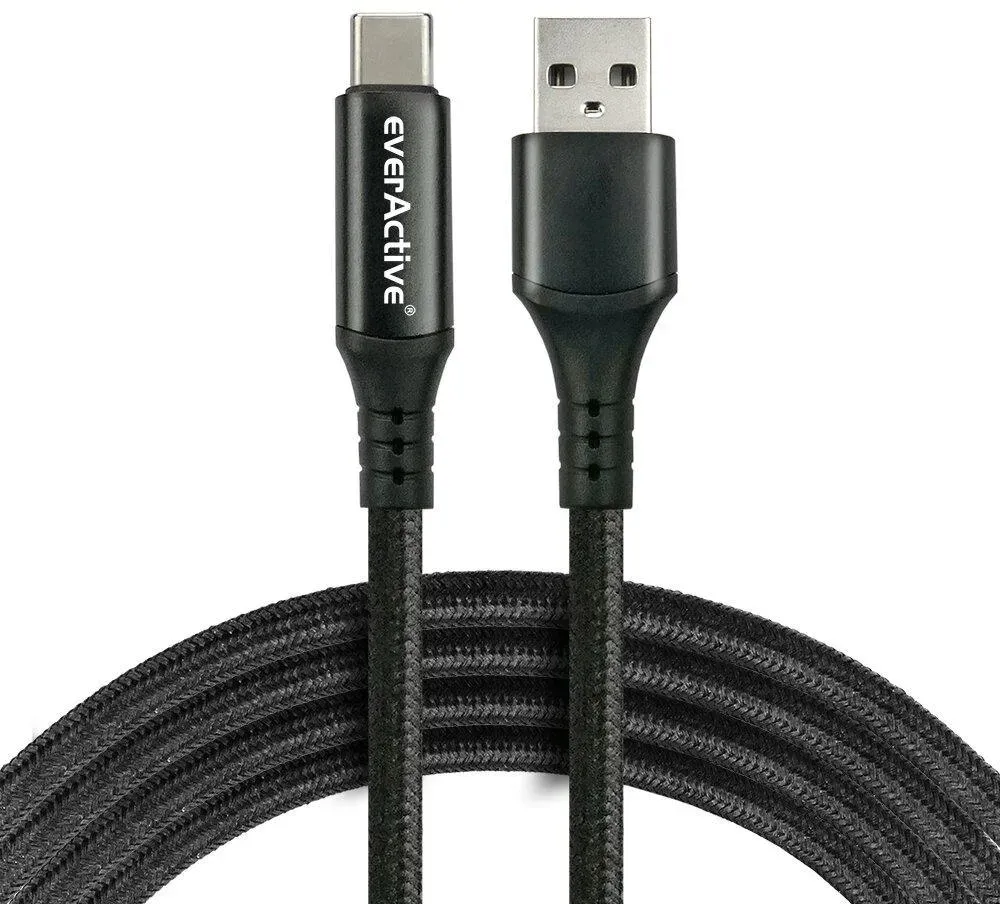 kabel-usb-a-usb-c-lcd-everactive-cbb-2cbl-200cm-3a-everactive