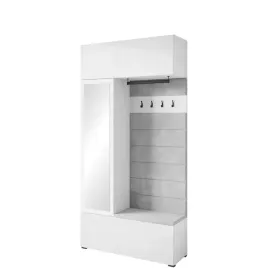 garderoba-115-cm-z-lustrem-tessaro-z-siedziskiem-do-przedpokoju-bialy