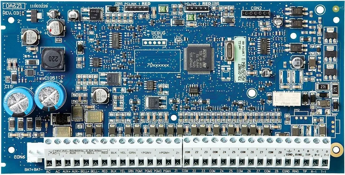 dsc-centrala-hs2128-eu-board-only-no-man-hs2128pcbe-dsc