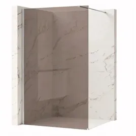 scianka-prysznicowa-prysznic-walk-in-rama-chrom-ciemna-szyba-flexi-130-cm