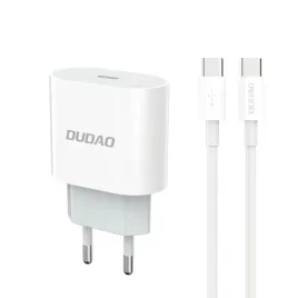 mala-ladowarka-sieciowa-a14euc-pd-20w-usb-c-kabel-usb-c-biala-dudao