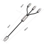 kabel-przewod-3w1-usb-a-lightning-usb-c-micro-usb-1m-szary-tech-pro-stan-nowy