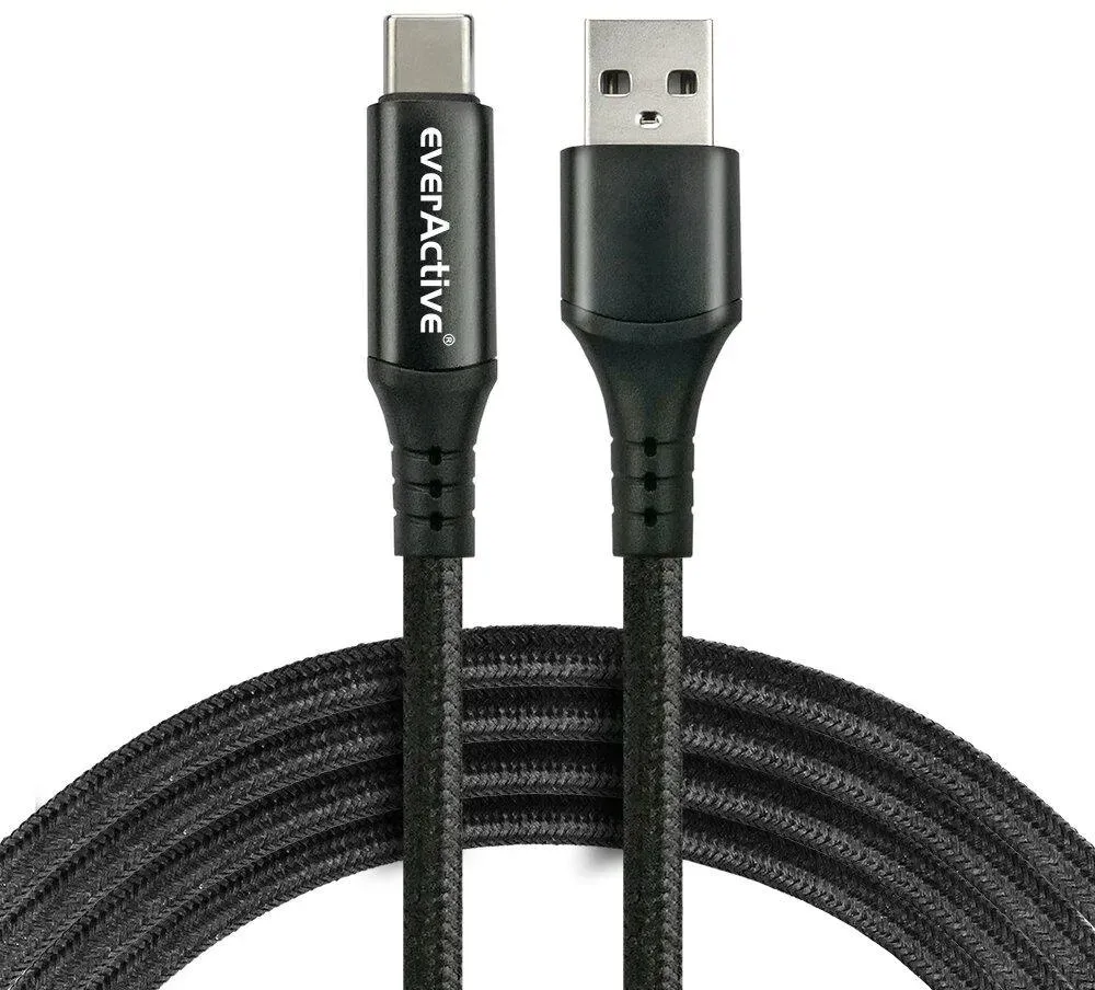 kabel-usb-a-usb-c-lcd-everactive-cbb-2cbl-200cm-3a-everactive