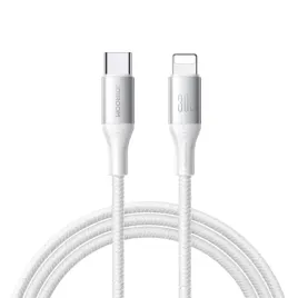 kabel-przewod-s-a28-z-oplotem-usb-c-lightning-30w-1m-bialy-joyroom