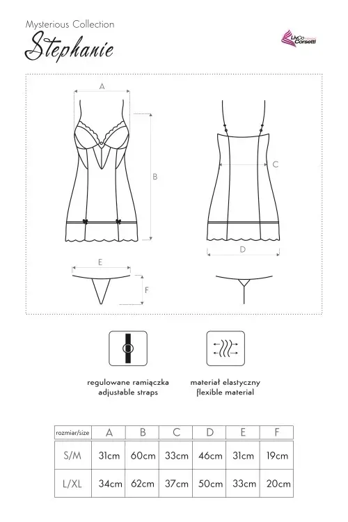 stephanie-lc-90227-mysterious-collection-rozmiar-stan-nowy