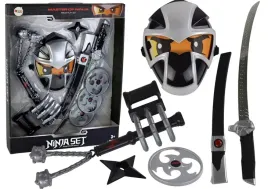 ninja-zestaw-wojownika-miecz-maska-shuriken-dyski-pazury-kiscien-lean-toys