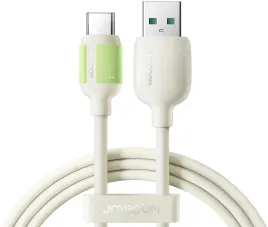 kabel-joyroom-s-a53-3a-usb-a-usb-c-z-fluorescencyjna-koncowka-2-m-bezow