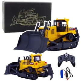 spychacz-buldozer-koparka-huina-metalowy-model-budowlany-1-50-huina