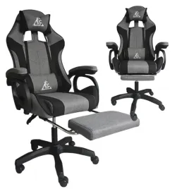 fotel-gamingowy-obrotowy-strike-z-podnozkiem-i-poduszka-masujaca-szary-ko4