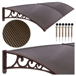 daszek-plastikowy-dako-duo-100x200cm-brazowy