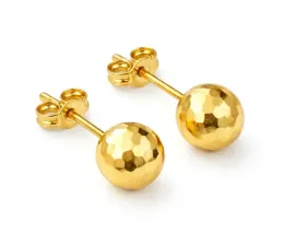 zlote-kolczyki-kulki-kulka-diamentowane-disco-7-mm-14kt-585