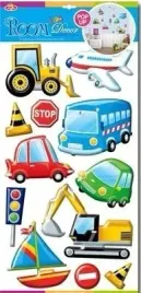 dekoracja-scienna-3d-pojazdy-3