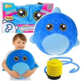 pilka-do-skakania-rosnaca-pluszowa-rekin-niebieski-pompka-50-cm-lean-toys