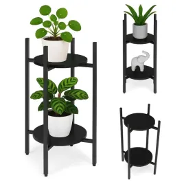 kwietnik-stojacy-stojak-na-kwiaty-ozdoby-2-poziomy-czarny-modernhome-modern