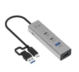 hub-ladujacy-i-tec-2x-usb-c-2x-usb-a-pd-85-w-usb-3-0-metalowy-kompaktowy
