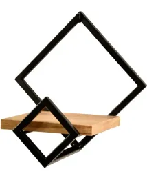 polka-wiszaca-regal-czarna-kwietnik-na-sciane-loft-dab-craft-zloty-salon