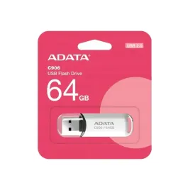 pendrive-pamiec-usb-adata-c906-64-gb-usb-2-0-bialy-kompaktowy-z-nasadka