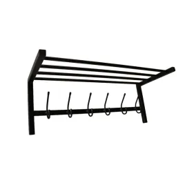 wieszak-na-ubrania-z-polka-wiszacy-scienny-60-cm-czarny-metalowy