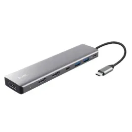 adapter-multiport-trust-dalyx-7-w-1-2x-hdmi-1x-dp-2x-usb-c-100-w-4k-60-hz