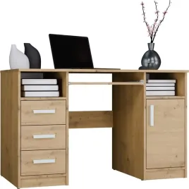 biurko-delta-dab-artisan-120-cm-3-szuflady-szafka-polki