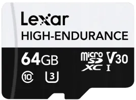 karta-pamieci-microsd-lexar-high-endurance-64-gb-sdxc-uhs-i-u3-v30-100-mb-s