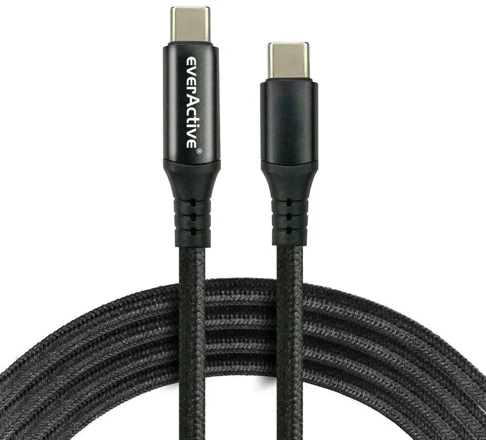 kabel-usb-c-usb-c-lcd-everactive-cbb-1pd5l-100cm-20v-5a-100w-everactive