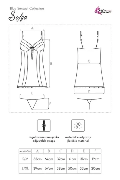 sofya-lc-90302-blue-sensual-collection-rozmiar-s-wzor-dominujacy-bez-wzoru