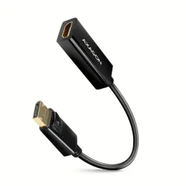 kabel-adapter-axagon-rvd-hi14n-displayport-1-2-hdmi-4k-30-hz-18-cm-aktywny
