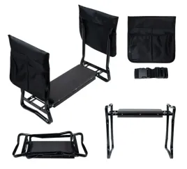 klecznik-skladany-ogrodowy-z-2-torbami-na-narzedzia-4w1-czarny-bauerkraft