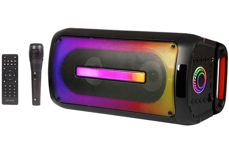 Głośniki Bluetooth BLOW CityLIGHT TWS USB microSD 160 W Pilot Mikrofon