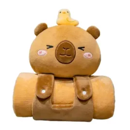 mieciutki-koc-z-poduszka-kapibara-xl-flannel-100-170cm-gruby-miekki-narzuta