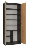regal-oliv-2d-antracyt-artisan-glebokosc-mebla-35-cm