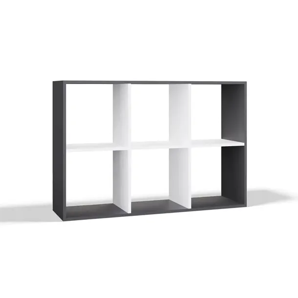 regal-malax-2x3-antracyt-bialy-material-plyta-laminowana