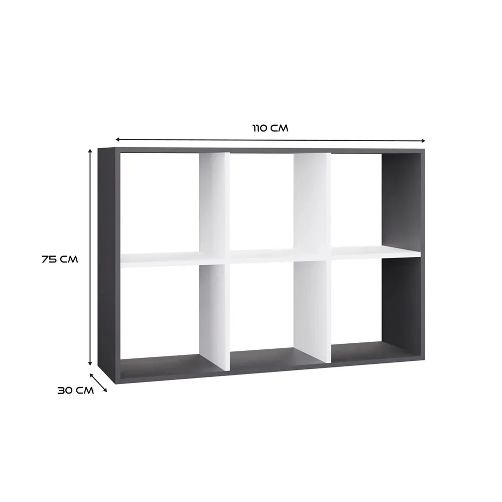 regal-malax-2x3-antracyt-bialy