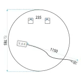 lustro-led-bas-80cm-linia-bas