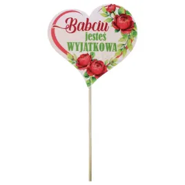 drewniany-topper-napis-na-piku-babciu-jestes-wyjatkowa-prezent-dzien-babci