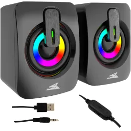 glosniki-gamingowe-baracuda-bgsp-011-seashell-stereo-2-0-led-usb-23w-black