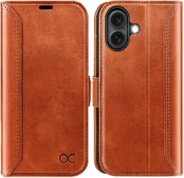 ocase-etui-skorzane-do-iphone-16-plus-z-klapka-rfid-stojak-retro-brazowy