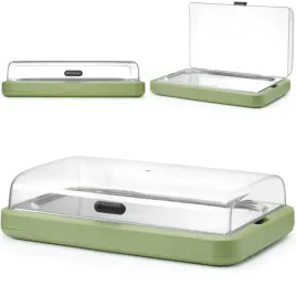 witrynka-ekspozycyjna-z-wkladem-chlodzacym-uniq-gn-1-1-zielona-hendi