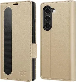 ocase-etui-skorzane-do-samsung-galaxy-z-fold-6-portfel-bezowy-szklo