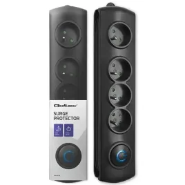 listwa-przedluzacz-qoltec-4-gniazda-25-m-2200-w-antyprzepieciowa-czarna