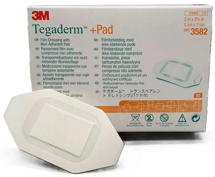 3M Tegaderm + Pad 5 x 7 cm 50szt. 3582E