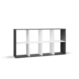 regal-malax-2x4-antracyt-bialy-kolekcja-malax-2x4