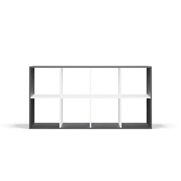 regal-malax-2x4-antracyt-bialy-glebokosc-mebla-30-cm