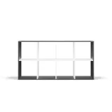 regal-malax-2x4-antracyt-bialy-glebokosc-mebla-30-cm