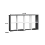 regal-malax-2x4-antracyt-bialy-szerokosc-mebla-147-cm
