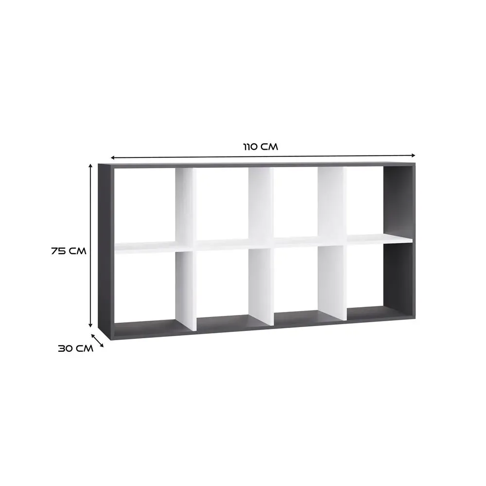 regal-malax-2x4-antracyt-bialy