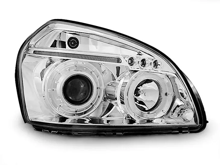 LAMPY REFLEKTORY HYUNDAI TUCSON 04-10 RING CHROME
